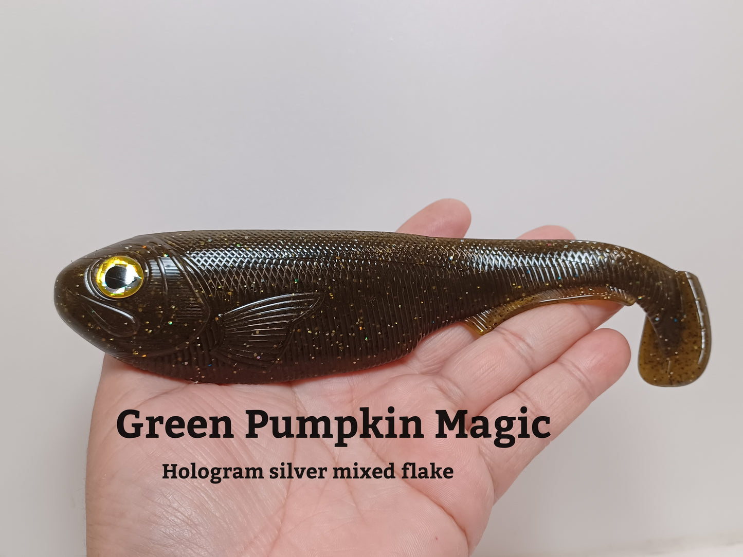 Cali's TC-7.8 TROPHY CATCHER Swimbait Handpoured Handcrafted 7.8" inch custom bait