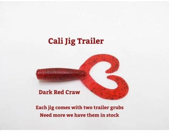 CALI JIGS in cajun craw (Football or Brush Jig)