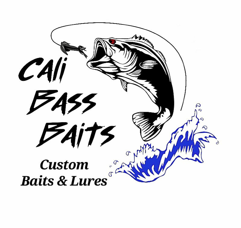 Cali Bass Baits logo t-shirt LONG SLEEVE (Size Available 2XL)