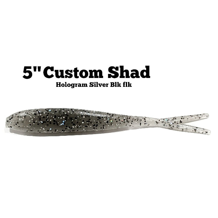Minnow Madness 5" split tail minnow *Variety of colors available*