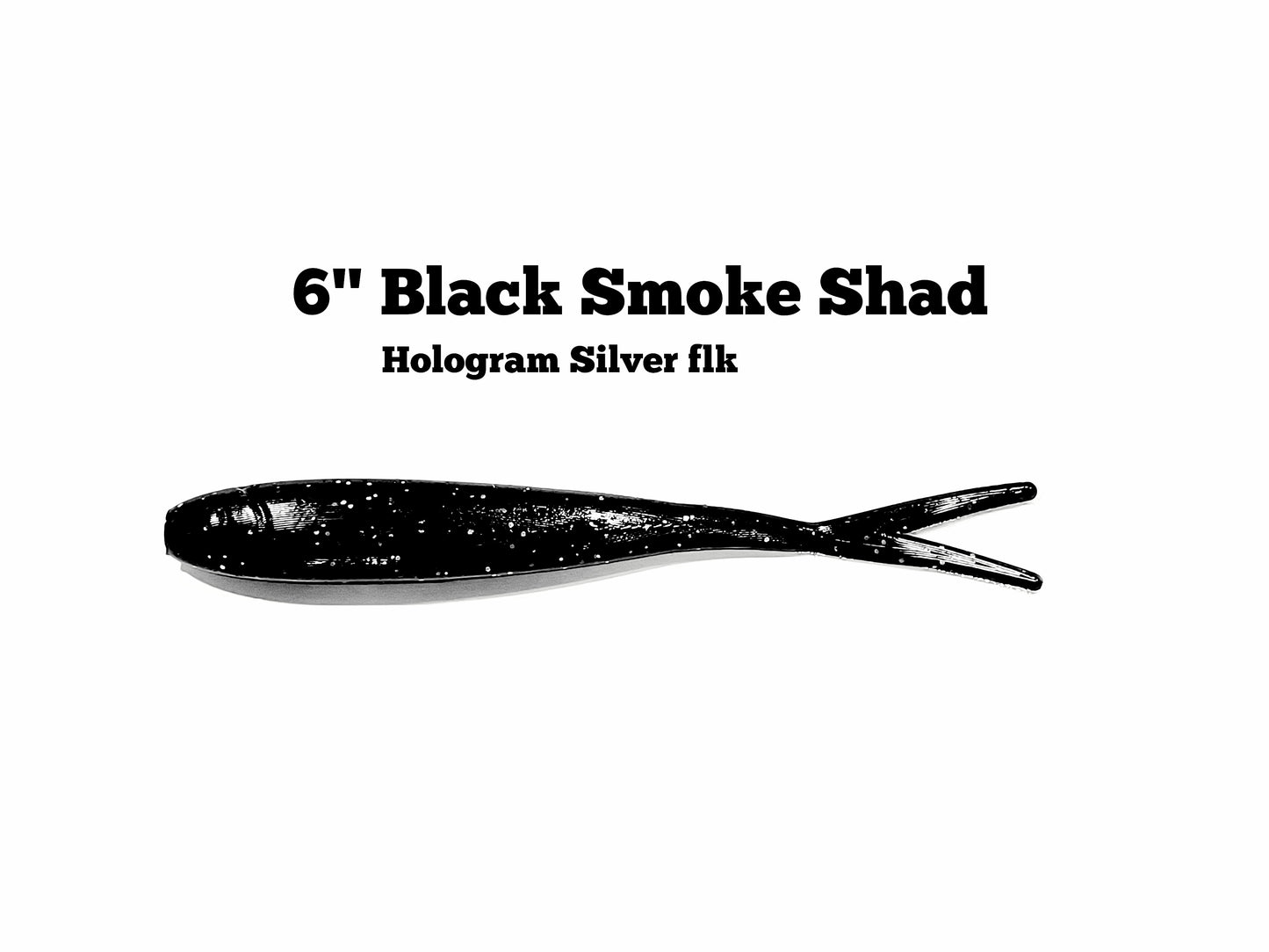 Minnow Madness 6" split tail minnow *Variety of colors available*