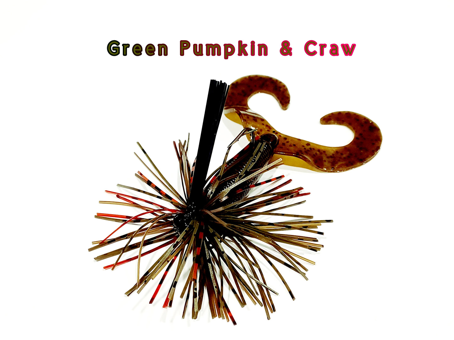 CALI FINESSE SPIKY JIGS (Available in Brush or Football)