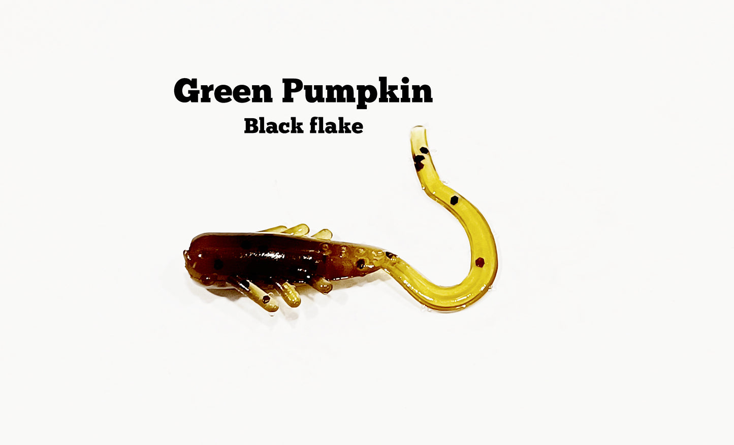 Mini Grub 1.75" Small Trout & Crappie Bait *Variety of colors available*