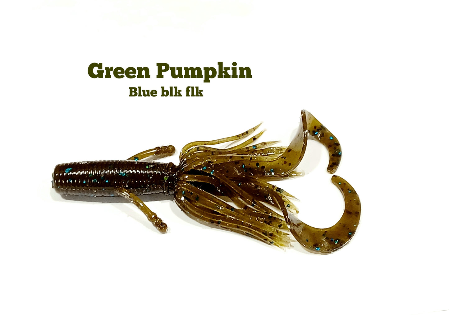 GALAXY GRUB (single skirt twin tail) variety of colors available