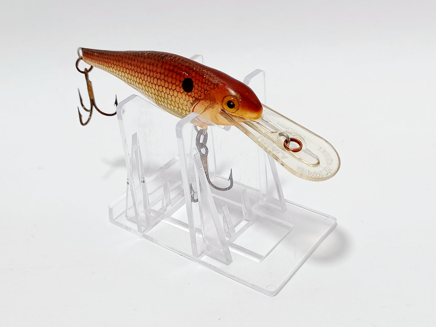 Vintage Rapala deep runner 5 crawdad Finland Balsa Wood crankbait Lure