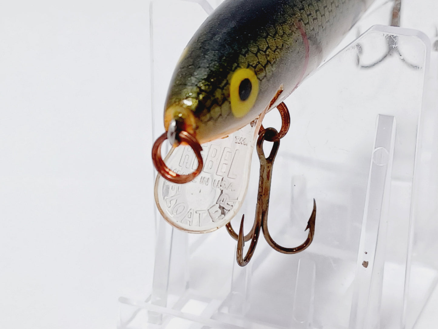 Vintage Rebel minnow floating lure