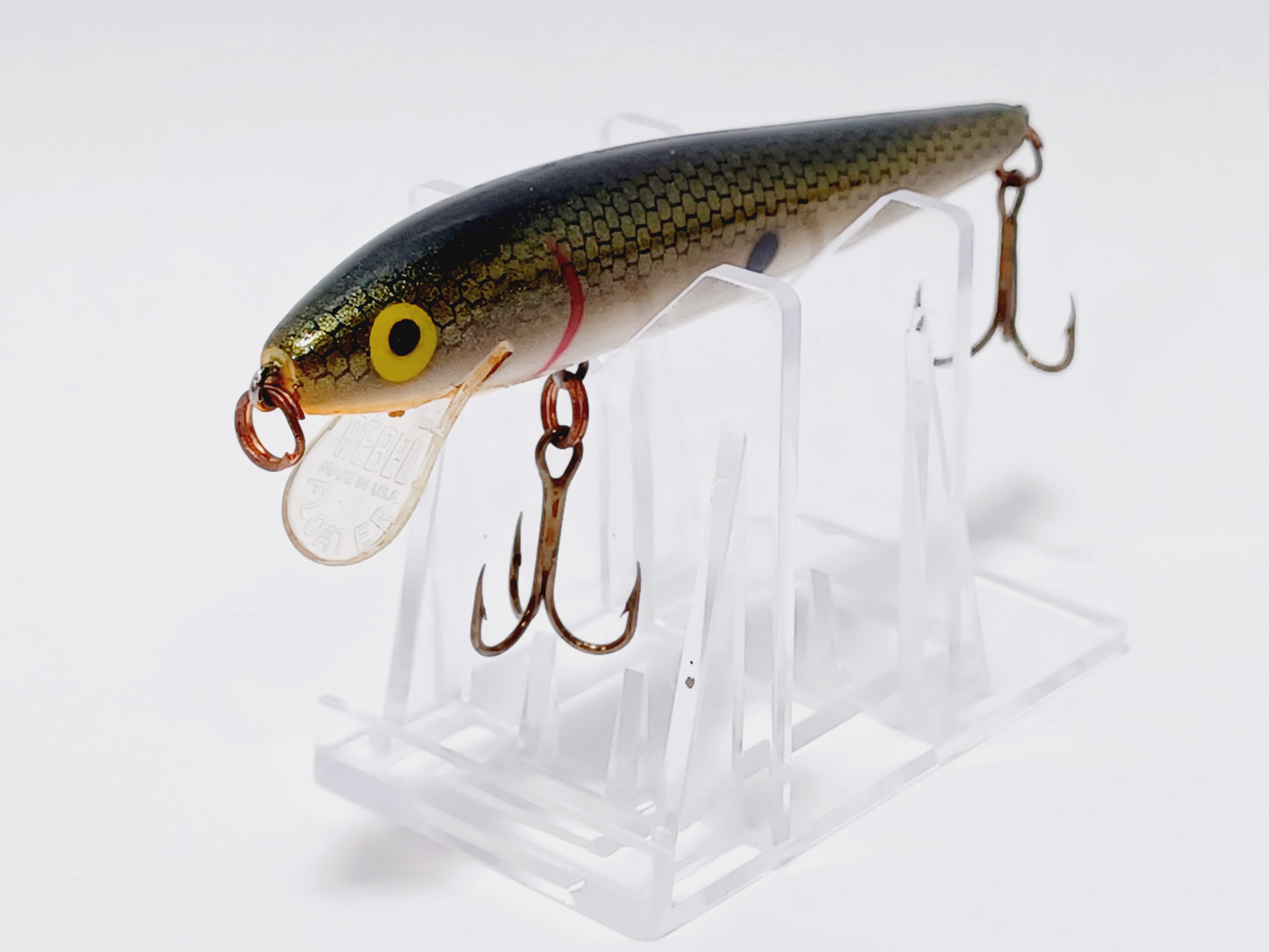 Vintage Rebel minnow floating lure