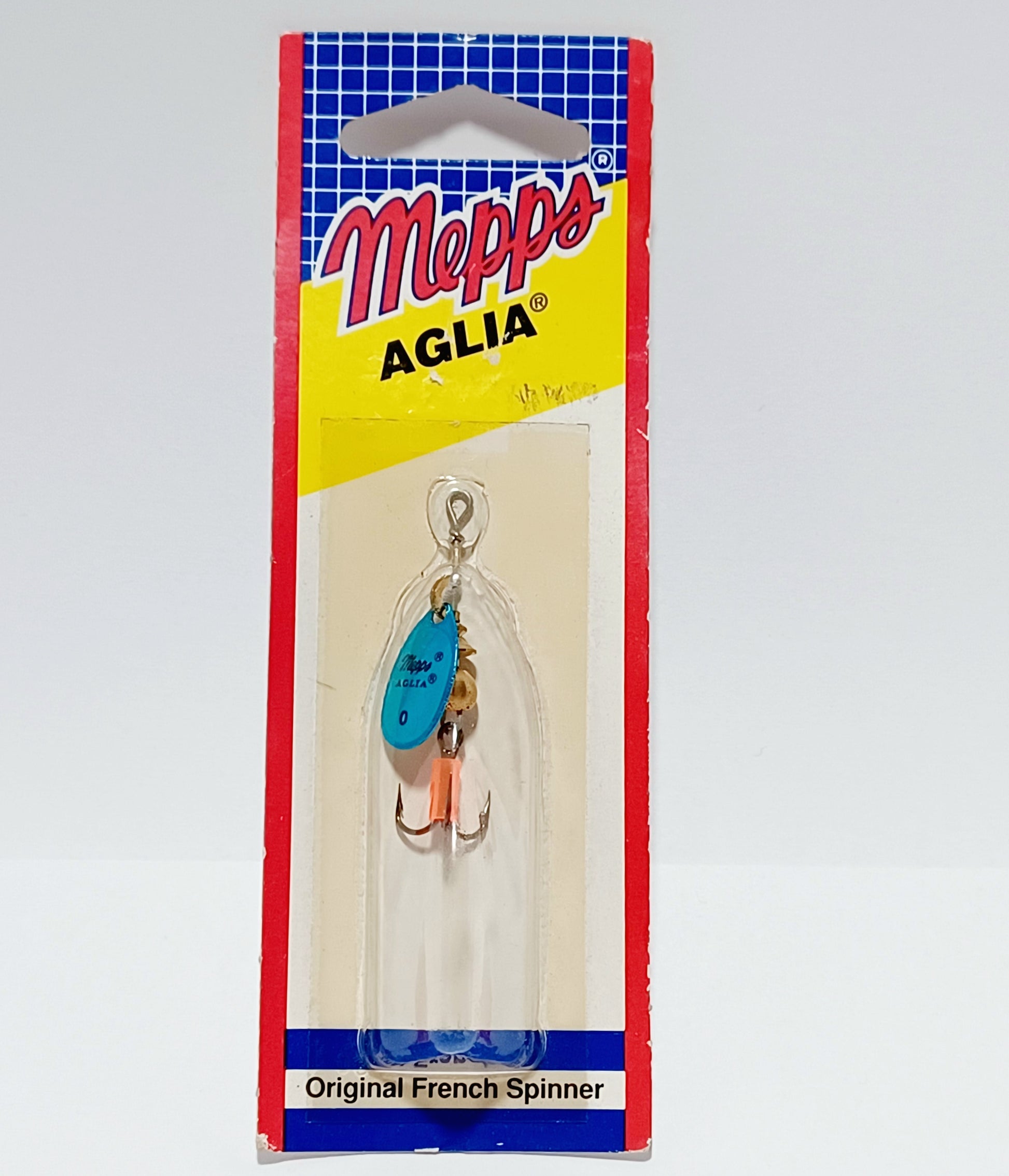 Vintage Mepps Aglia small #0 Lure in blue – Cali Bass Baits