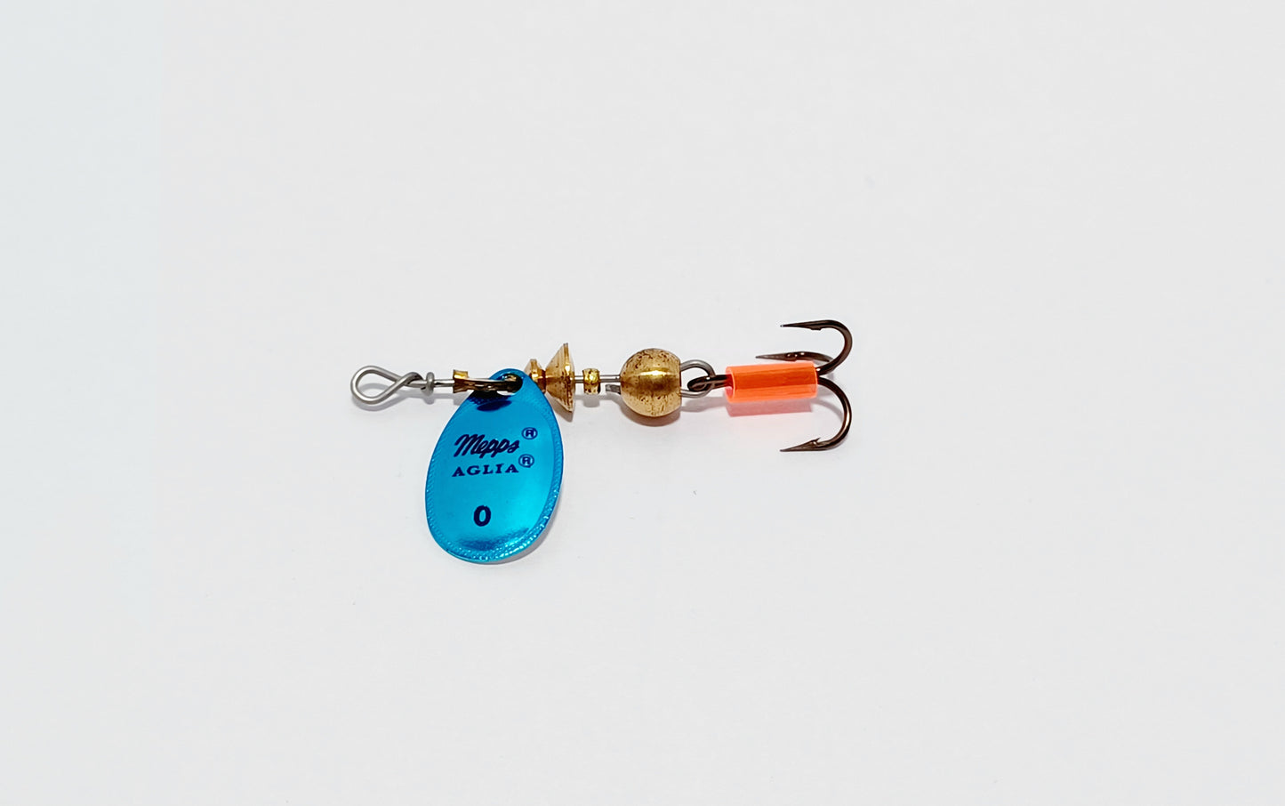 Vintage Mepps Aglia small #0 Lure in blue  Cali Bass Baits