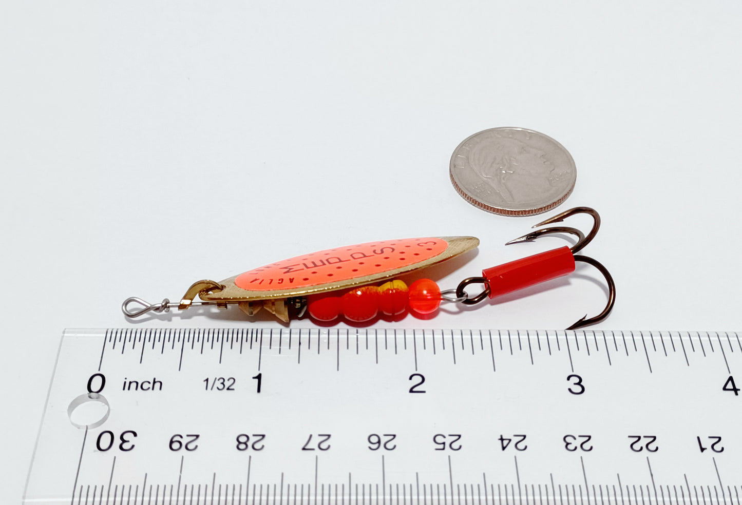 Vintage Mepps Aglia #3 Long runs deep spinning fishing lure