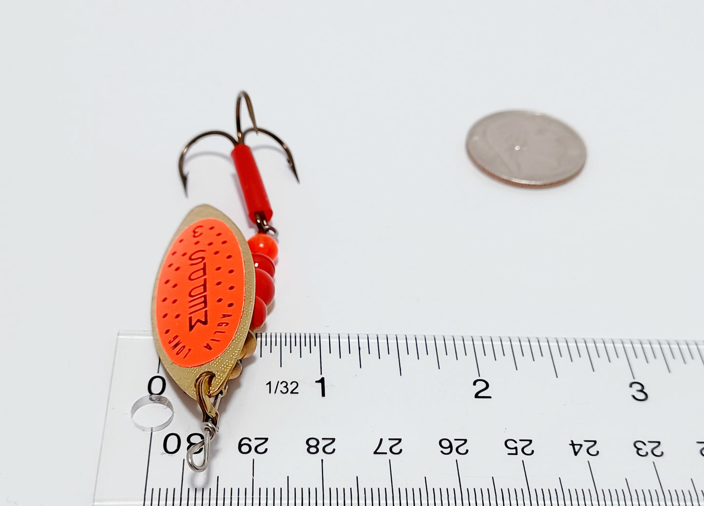 Vintage Mepps Aglia #3 Long runs deep spinning fishing lure