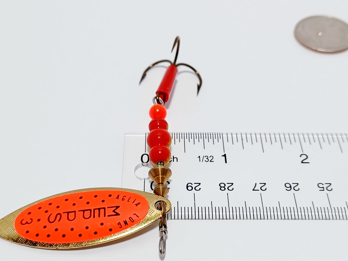 Vintage Mepps Aglia #3 Long runs deep spinning fishing lure