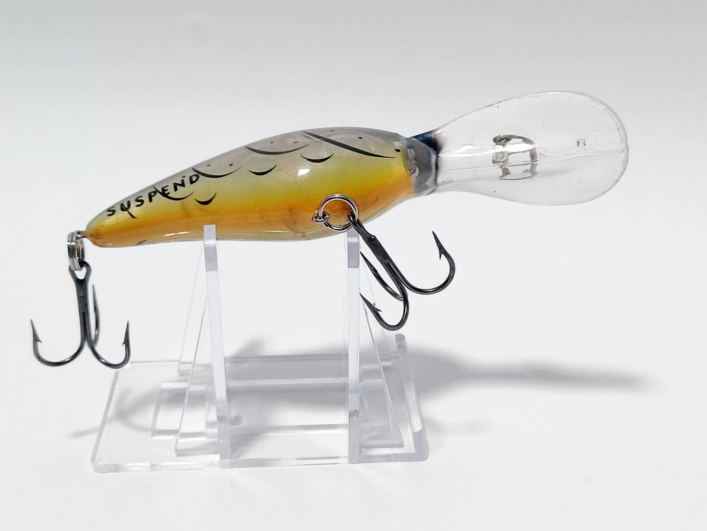 Vintage NORMAN DD22 suspend rattle crankbait diving lure