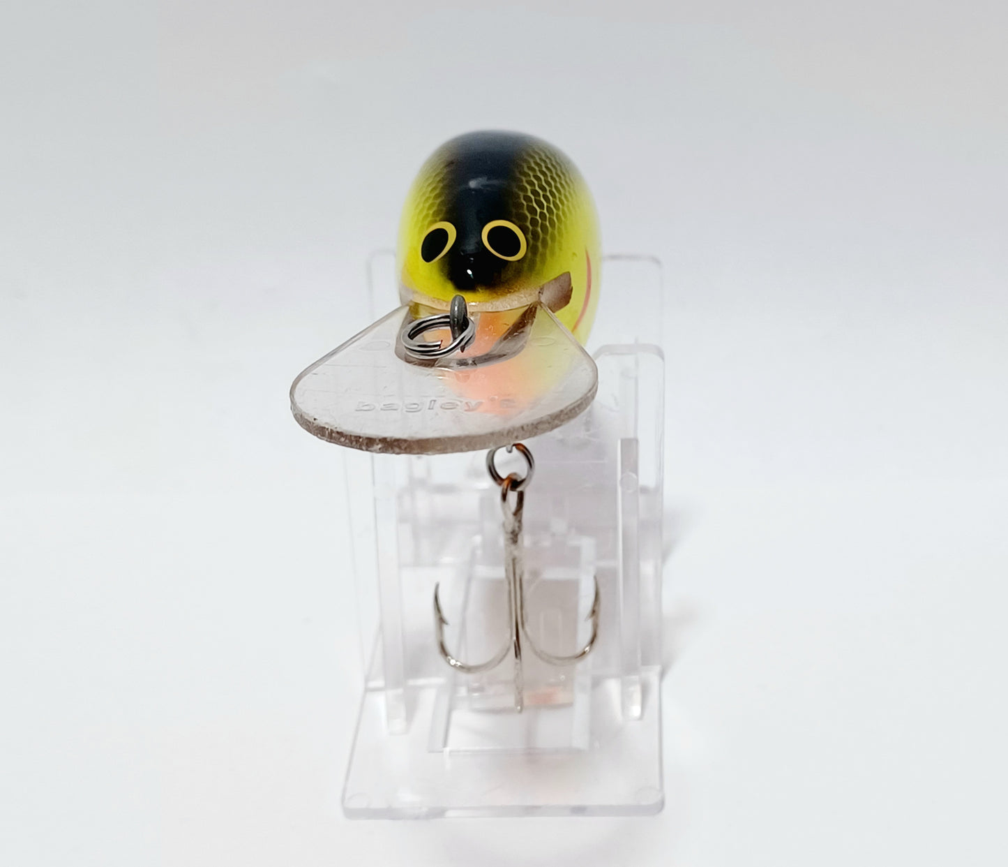 Vintage Bagley’s Diving B3 DB3 Crankbait Lure (Black Chartreuse Shad)