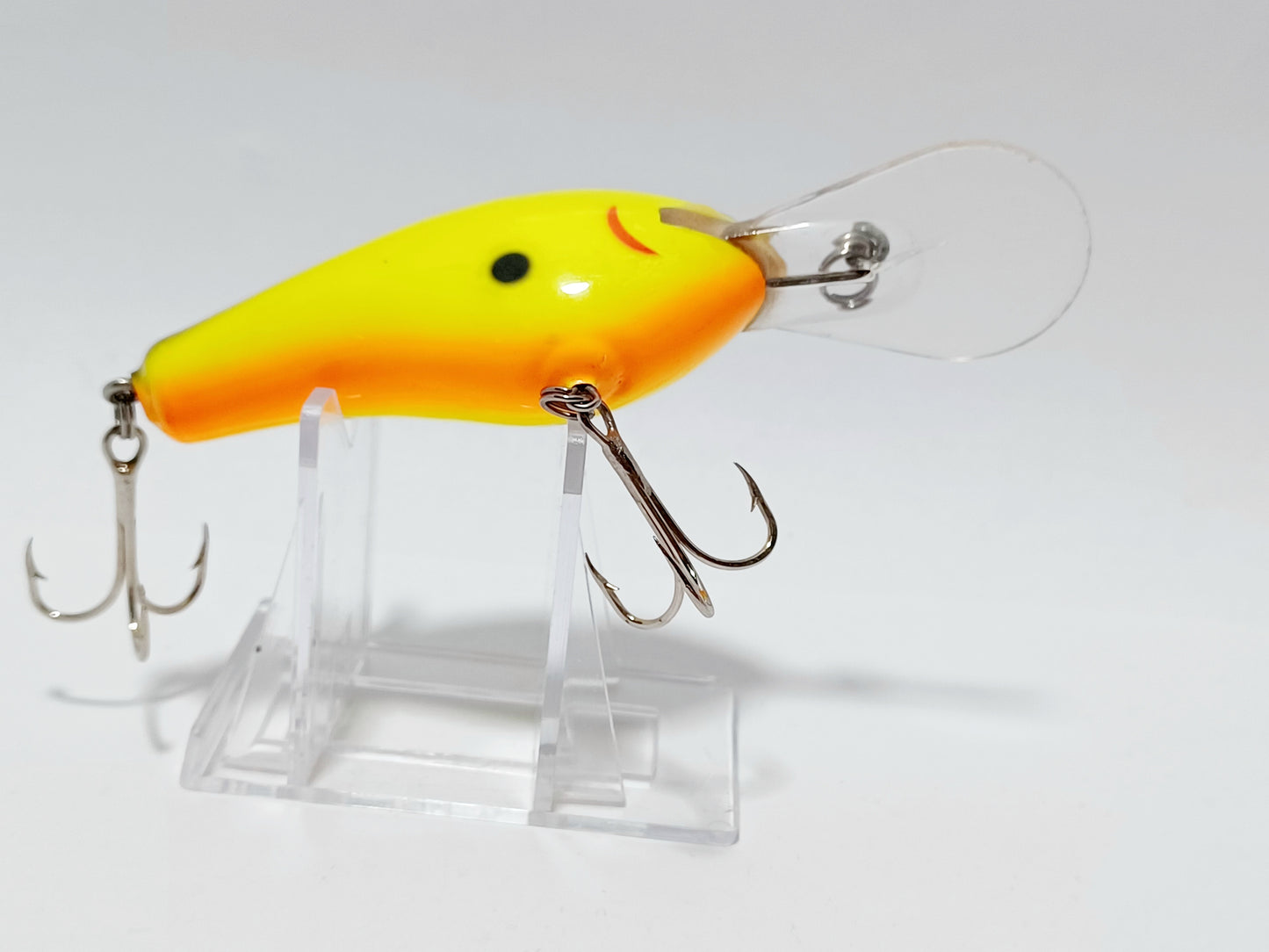 Vintage Bagley’s Diving B3 DB3 Crankbait Lure (Black Chartreuse Shad)
