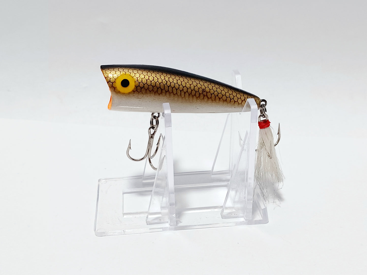 Rare color* Vintage REBEL POP R topwater minnow lure