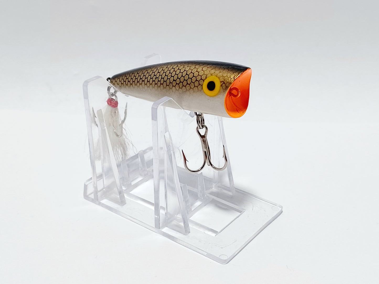 Rare color* Vintage REBEL POP R topwater minnow lure