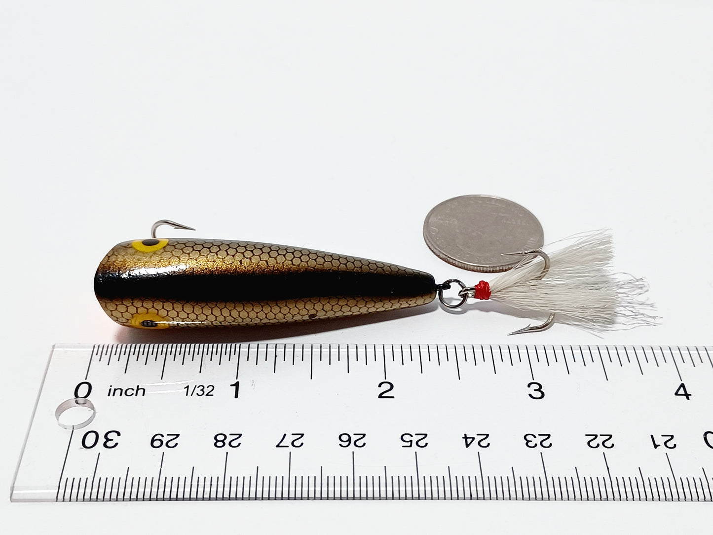 Rare color* Vintage REBEL POP R topwater minnow lure