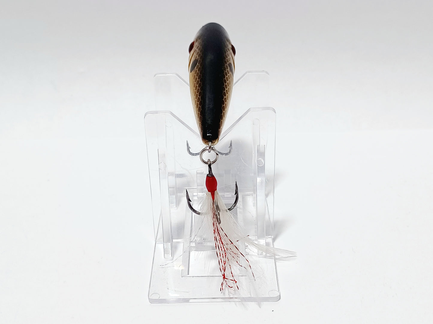 Vintage Xcalibur XZ2 Zell Pop gold black 2 1/4" popper topwater lure 1/4oz