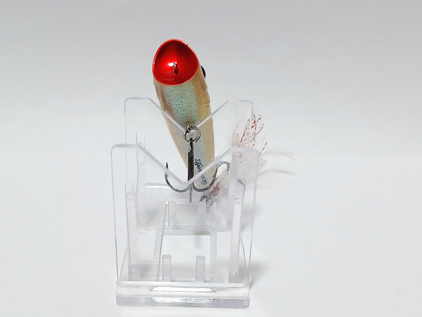 Vintage Xcalibur XZ2 Zell Pop gold black 2 1/4" popper topwater lure 1/4oz