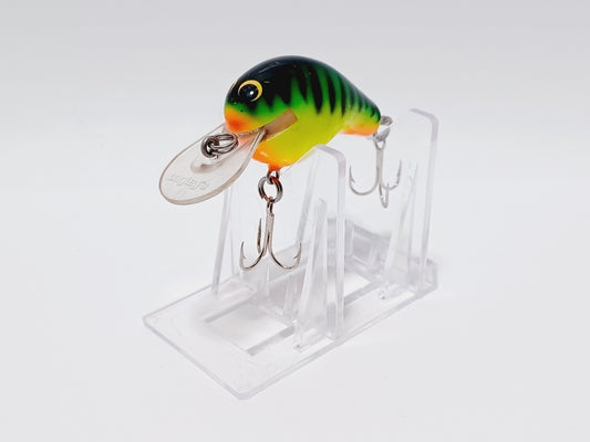 Vintage BAGLEYS Diving B1 DB crankbait lure firetiger shad