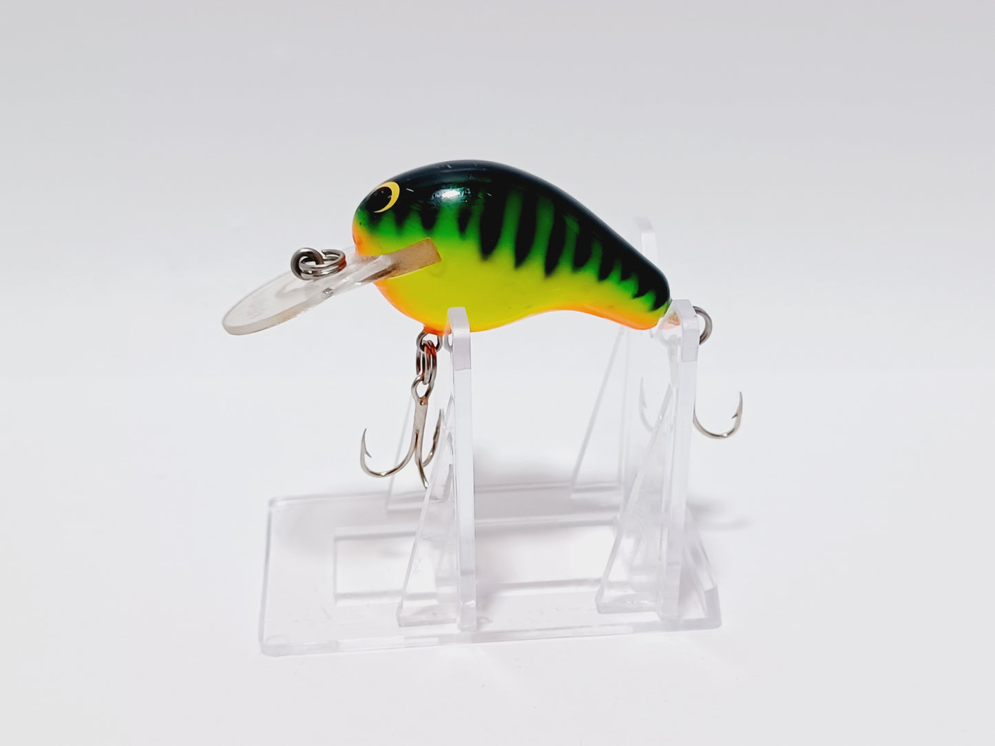 Vintage BAGLEYS Diving B1 DB crankbait lure firetiger shad
