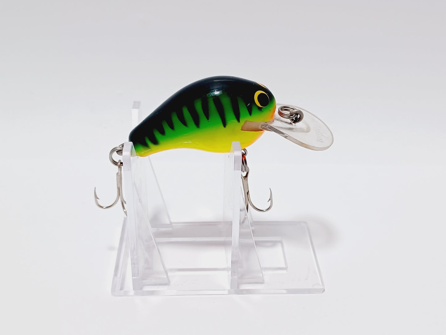 Vintage BAGLEYS Diving B1 DB crankbait lure firetiger shad