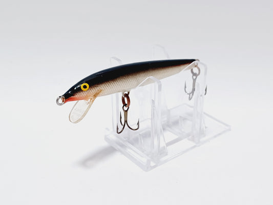 Vintage Rapala F-9 Original Floating Silver 3/16 oz Lure Balsa 3.5"