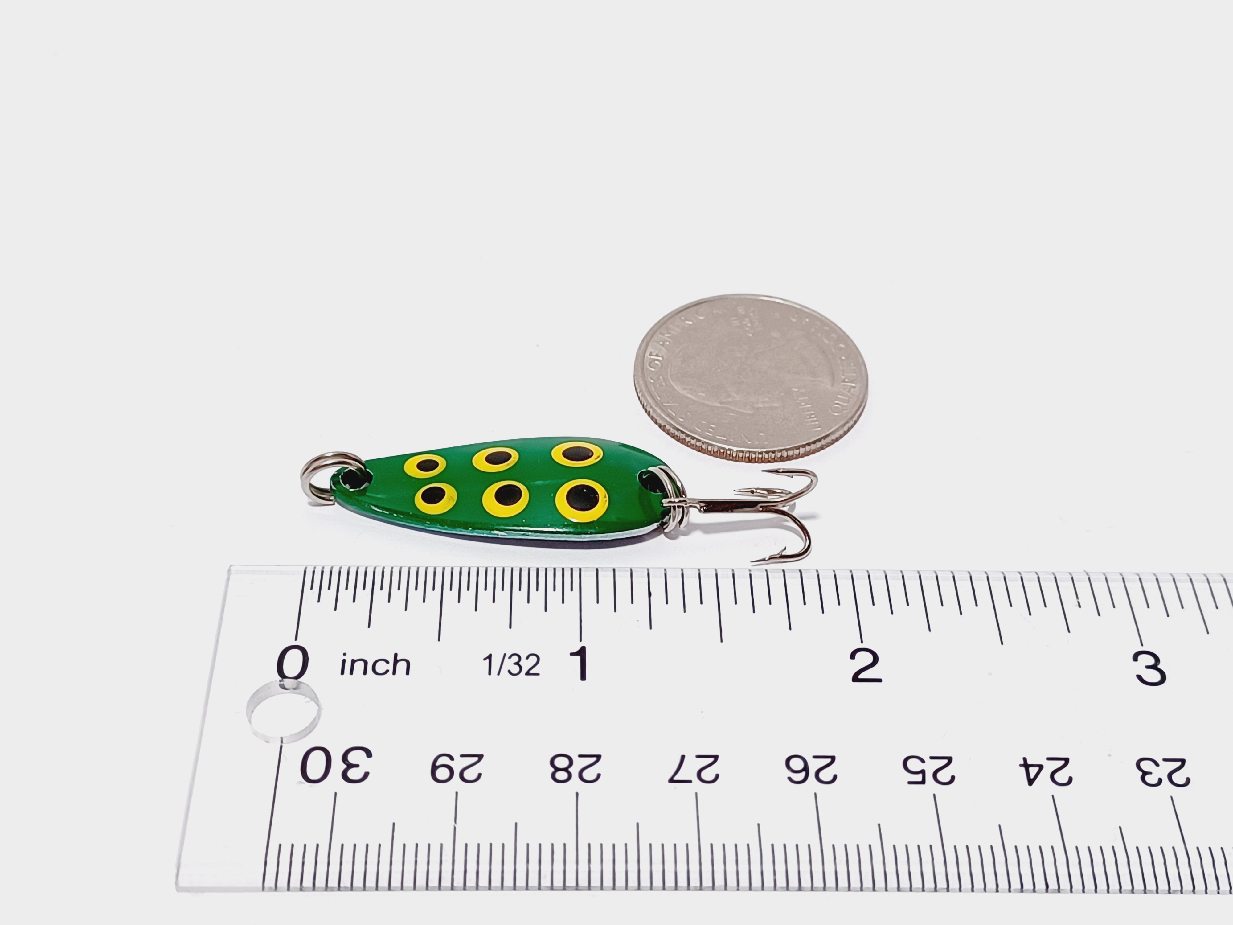 Vintage MISTER TWISTER sonic spoon Lure (Japan)No. 5153 1.25