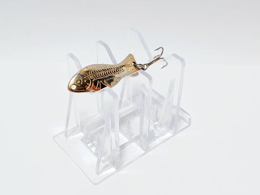 Vintage AL'S Goldfish Shad minnow metal lure