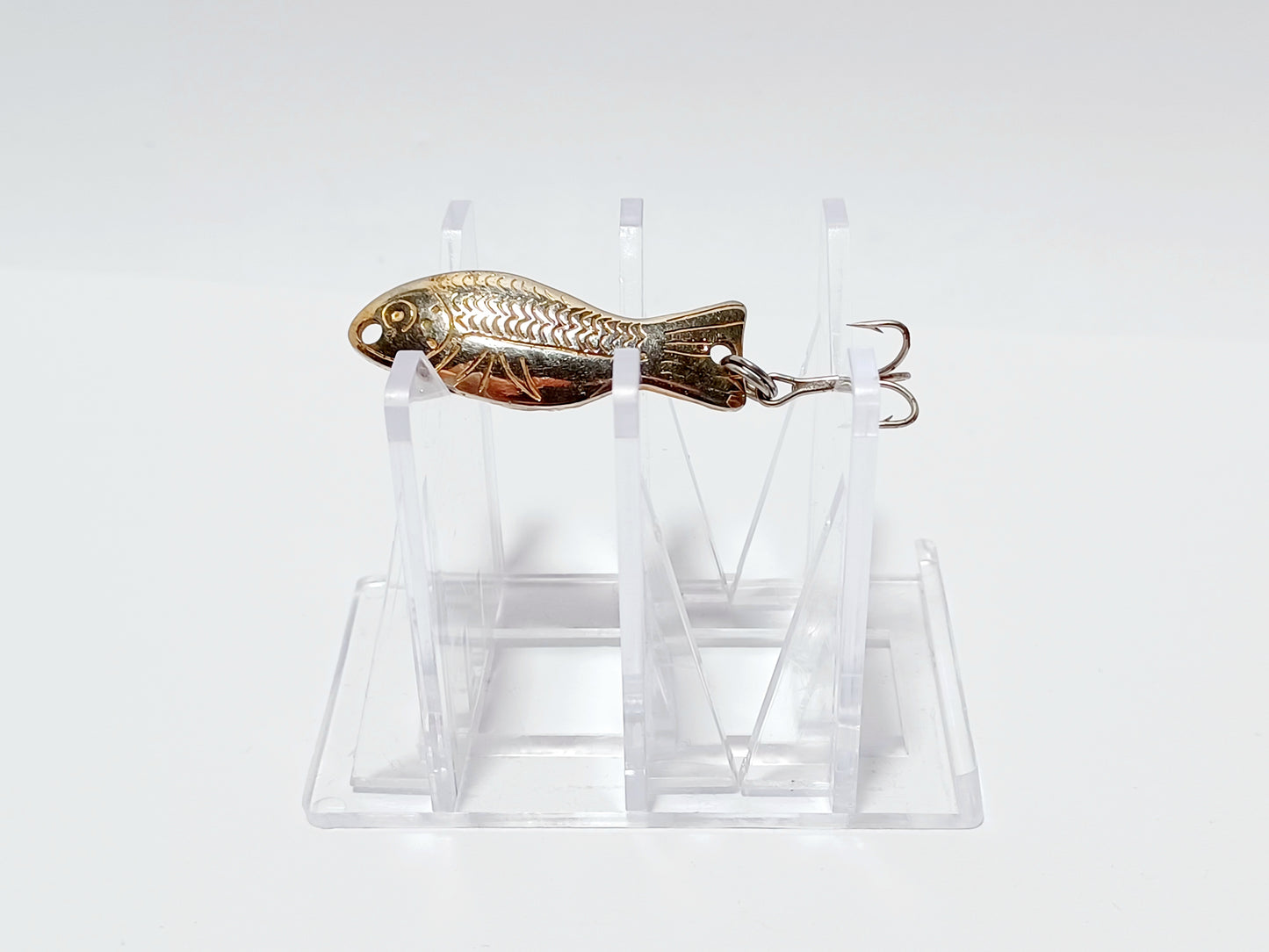 Vintage AL'S Goldfish Shad minnow metal lure