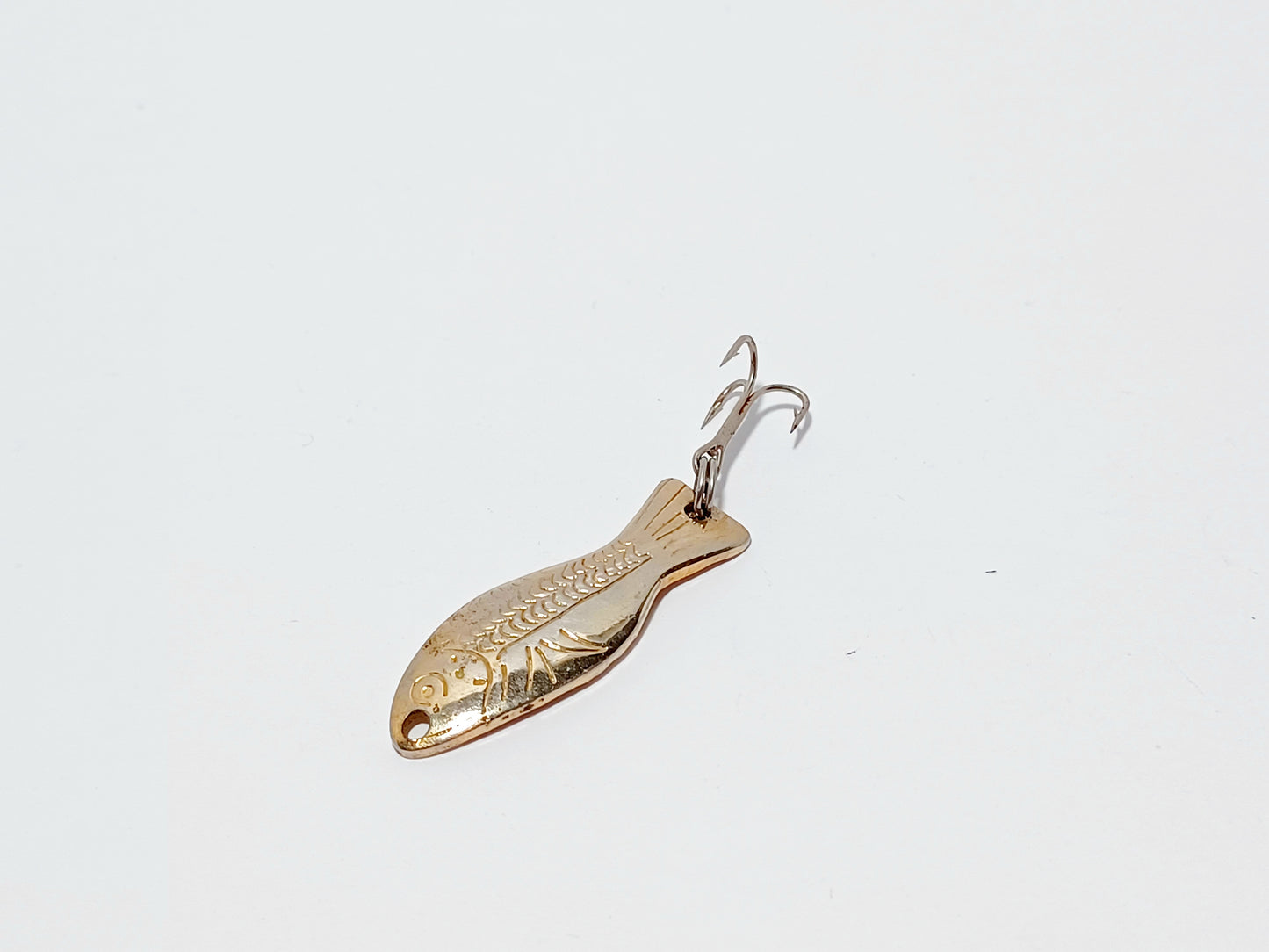 Vintage AL'S Goldfish Shad minnow metal lure