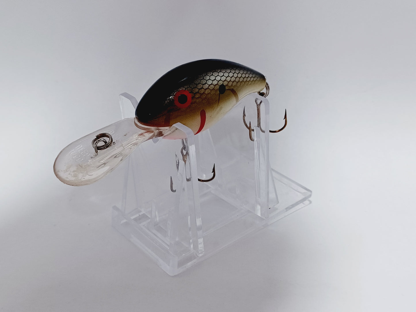 Vintage Classic Rebel Deep Wee-R rattling diving crankbait lure