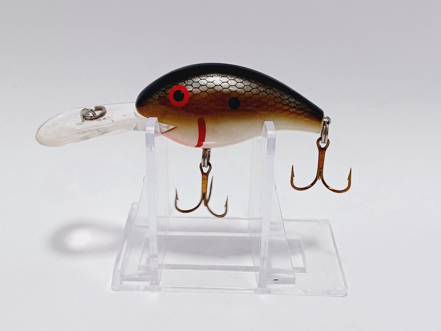Vintage Classic Rebel Deep Wee-R rattling diving crankbait lure