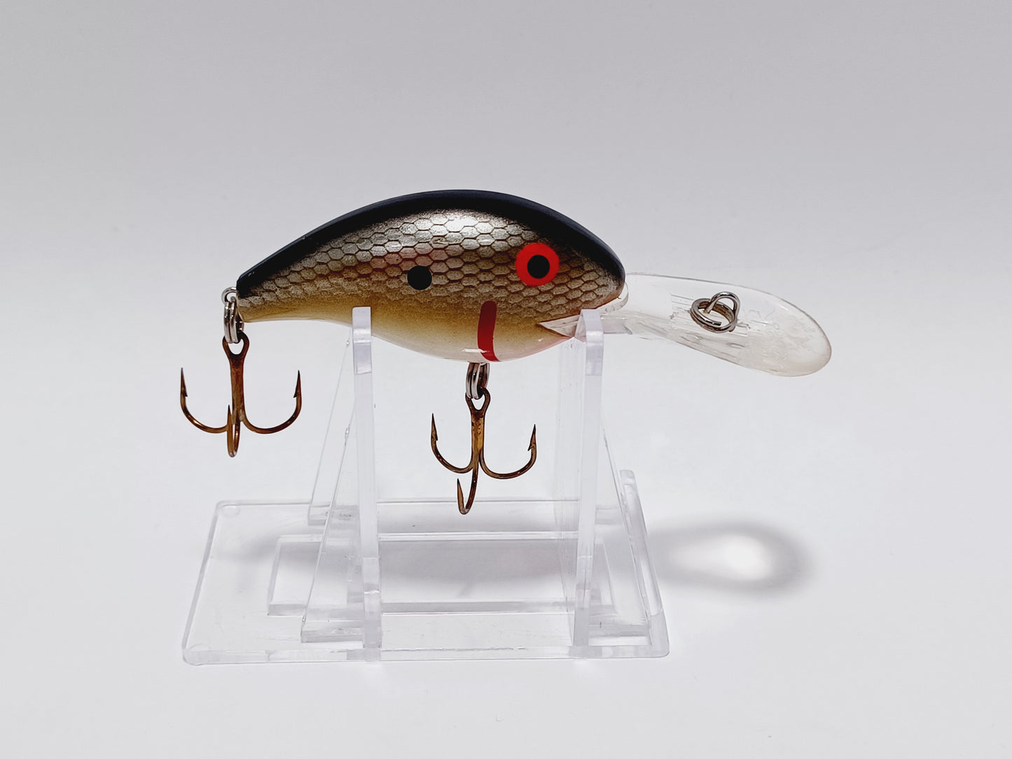 Vintage Classic Rebel Deep Wee-R rattling diving crankbait lure