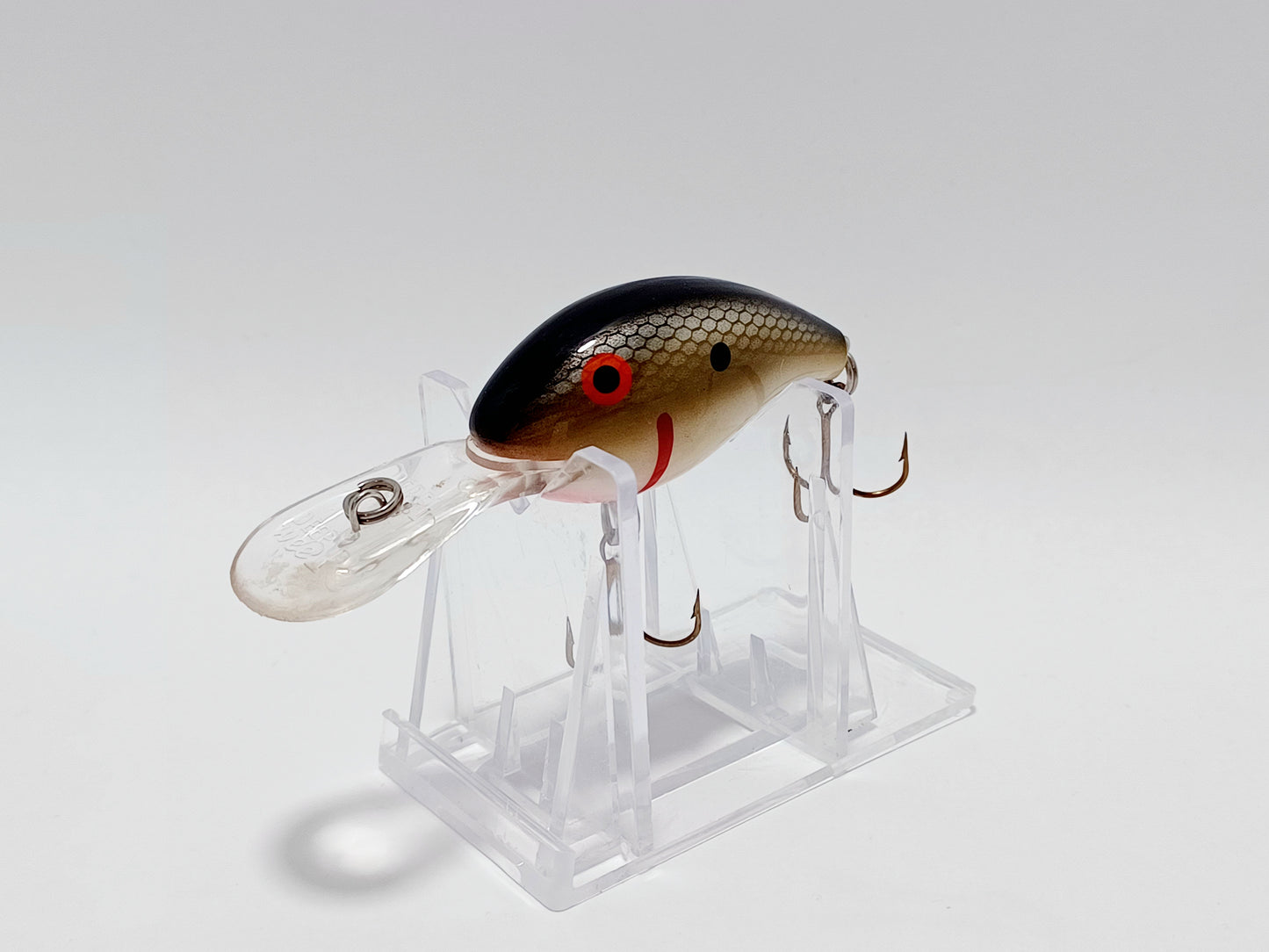 Vintage Classic Rebel Deep Wee-R rattling diving crankbait lure