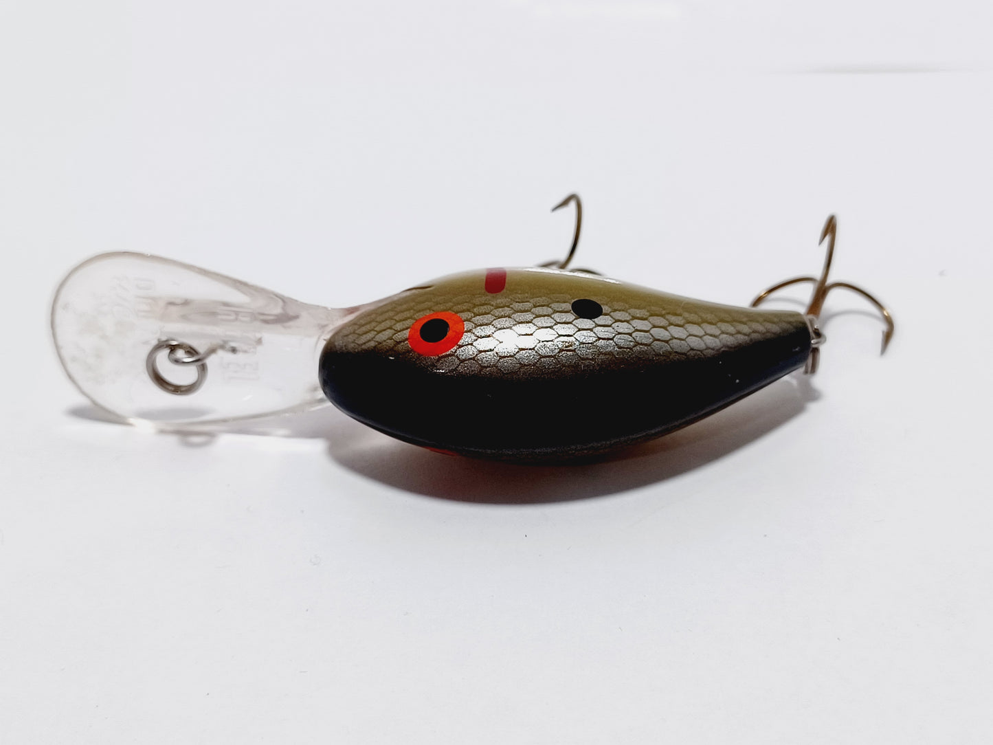 Vintage Classic Rebel Deep Wee-R rattling diving crankbait lure
