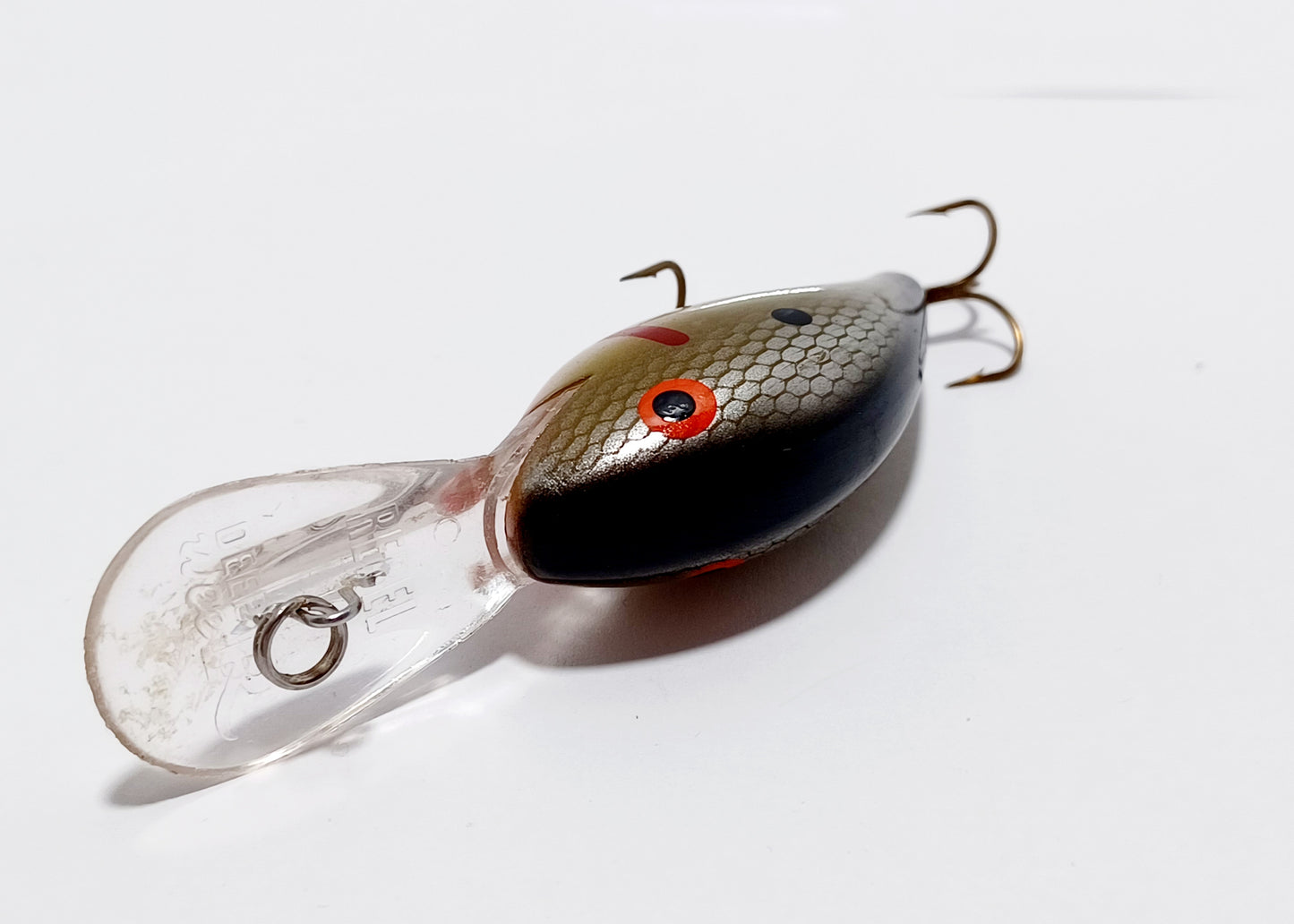 Vintage Classic Rebel Deep Wee-R rattling diving crankbait lure
