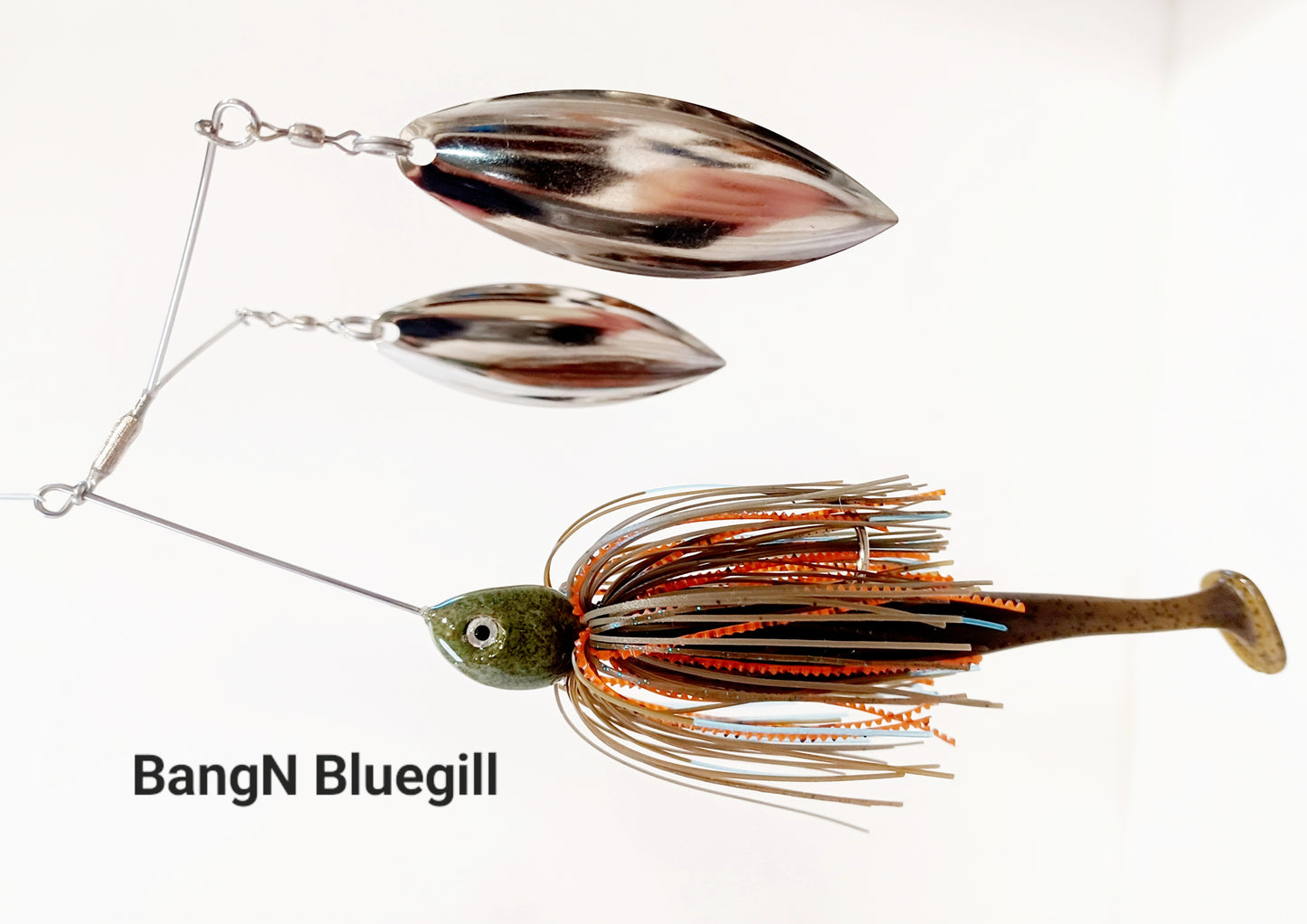Cali's (FULL SIZE) DOUBLE WILLOW Spinner Bait (Large Blades). Variety of colors and sizes to choose from.