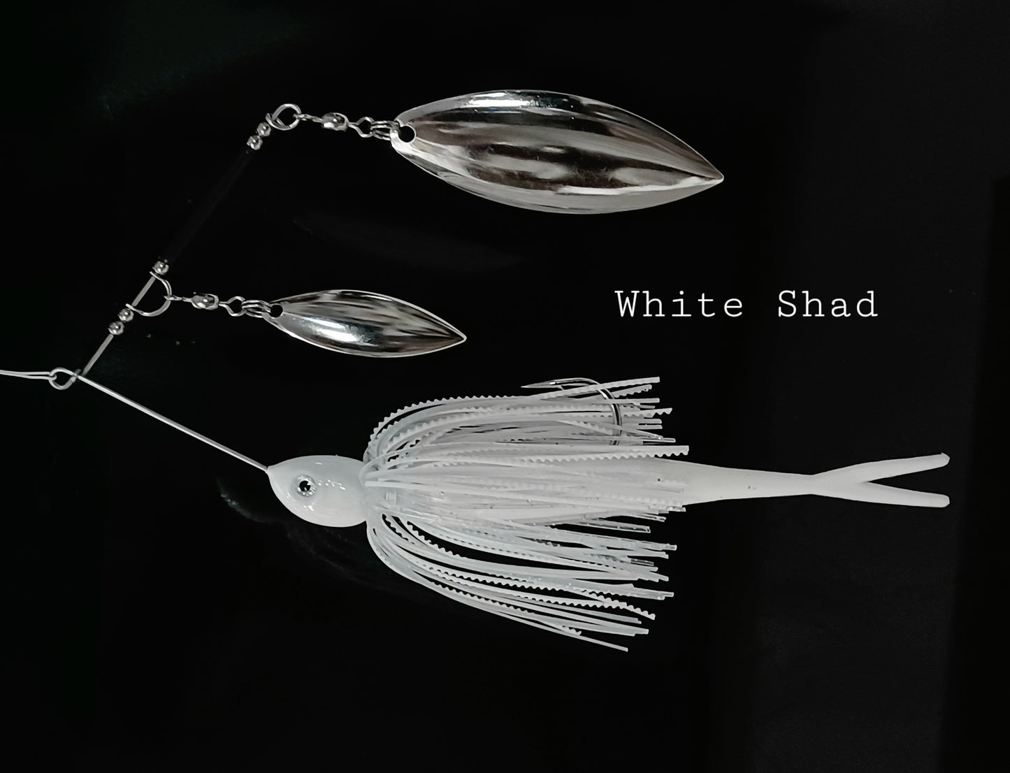 Cali's DOUBLE WILLOW One Arm Spinner Bait (DW-1AS) Variety of colors to choose from