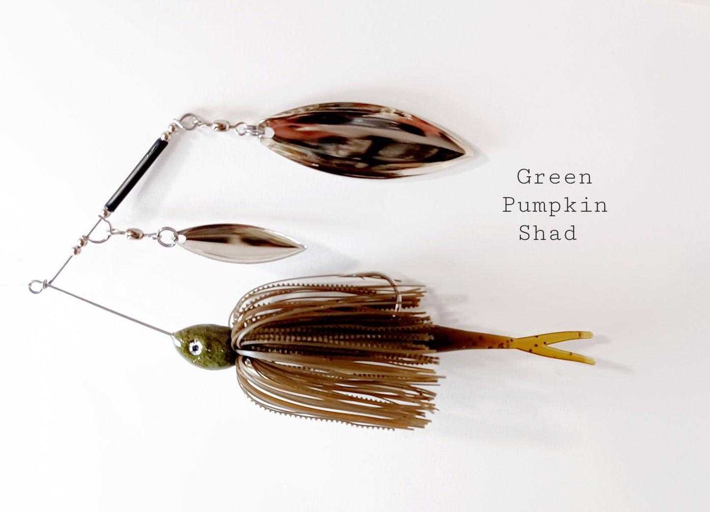 Cali's DOUBLE WILLOW One Arm Spinner Bait (DW-1AS) Variety of colors to choose from