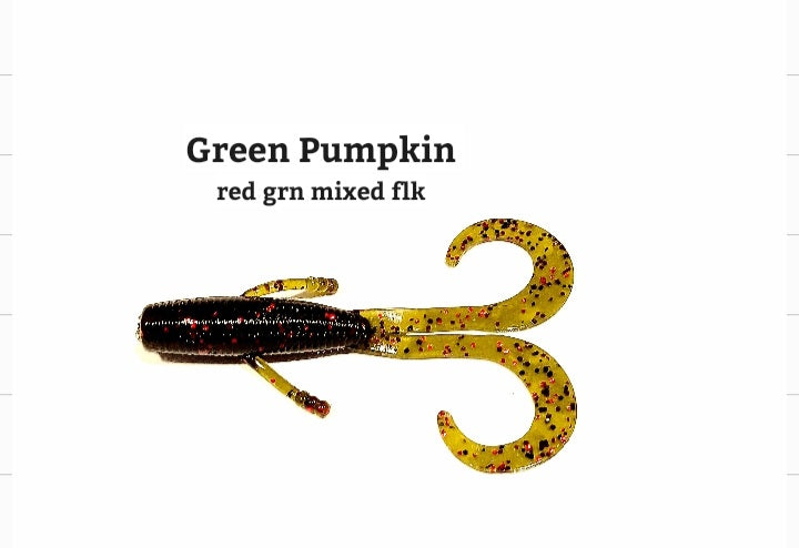 Galaxy Grub (twin tail) variety of colors available