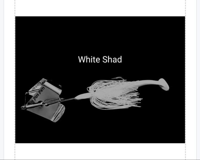 (MID SIZE*Original) Buzz Blaster SILVER blades trailer baits included *Variety of colors available*