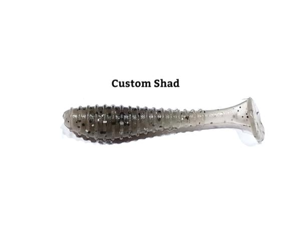 Chub Shad 3" inch paddle tail swimbaits