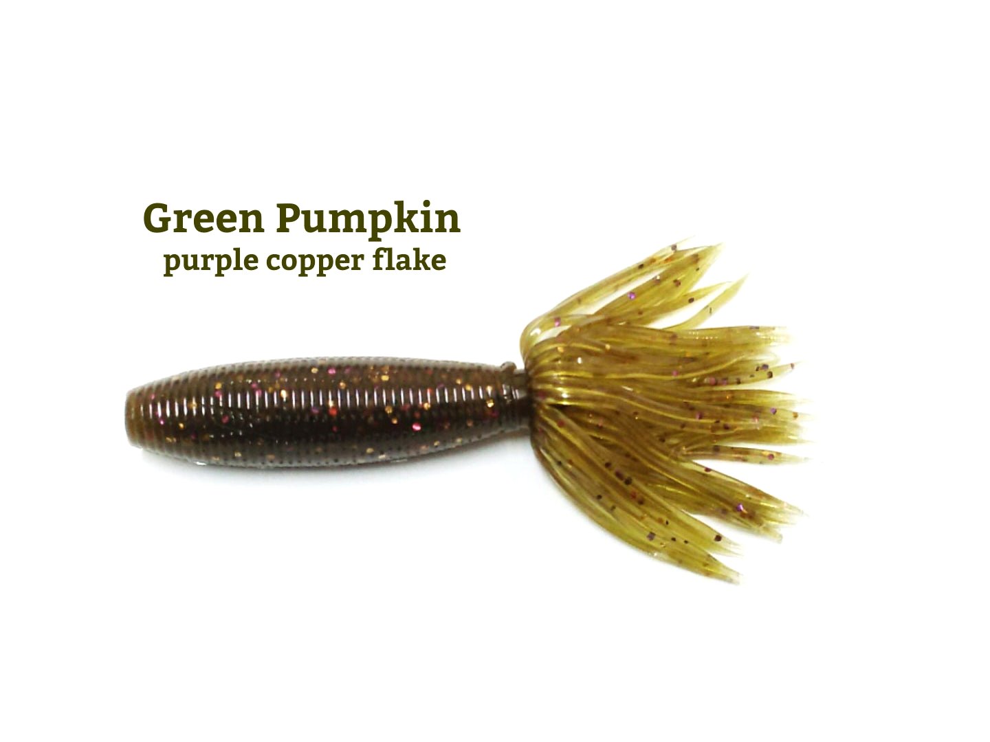 best 4 inch grub body lure for bass 4" green purple flake Curly Tail Grub Soft Fishing