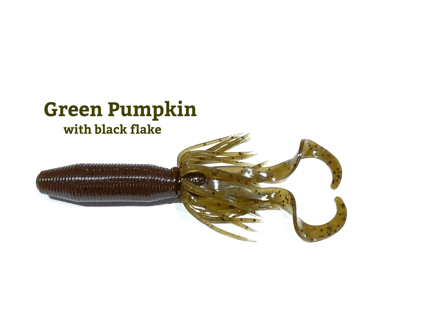 FATTY GRUB swimmer (single skirt twin tail) variety of colors available